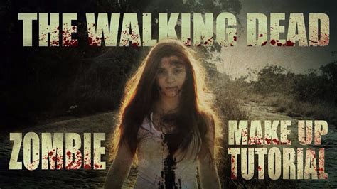 The Walking Dead Zombie Makeup Tutorial - Halloween - YouTube