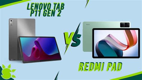 Redmi Pad vs Lenovo Tab P11 Gen 2—Specs Comparison