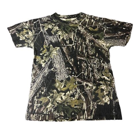 vintage mossy oak camo classics t shirt... - Depop