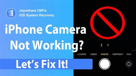 How to Fix iPhone Camera Not Working After Drop? - YouTube