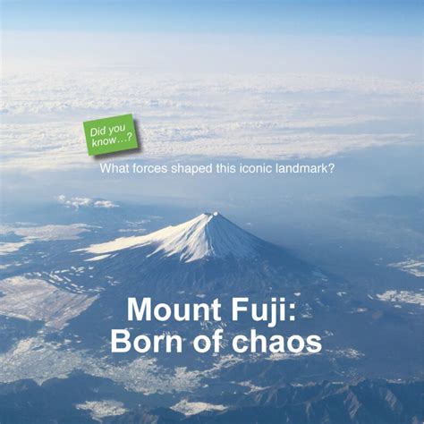 Mount Fuji Erupting With Lava