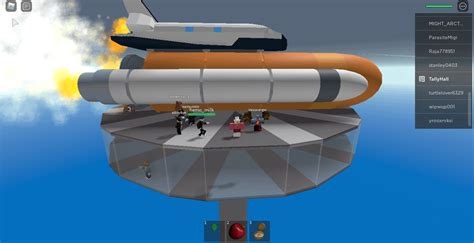 The rocket has landed! : roblox