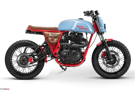 Royal Enfield showcases 4 custom bikes at Delhi store - Team-BHP