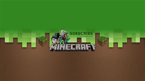 Youtube Of Minecraft Gallery - Minecraft Youtube Channel Art Banner ...