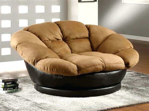 Round Swivel Chair Oversized Swivel Barrel Chair Dubious Living Room ...