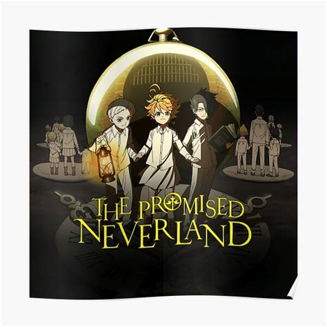 "Original!!The Promised Neverland" Poster for Sale by clara-behm993 ...