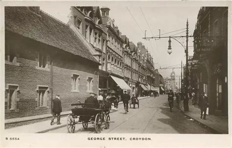 George Street Croydon 1913 | Croydon, London history, Old photos