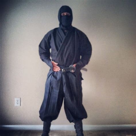 Authentic Style Shinobi Shozoku Ninja Uniform w/ Hakama - Heavyweight ...