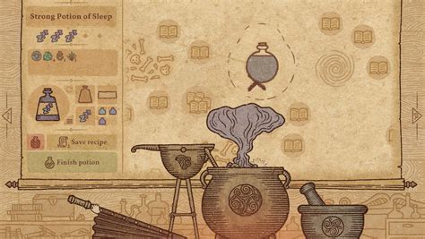 Potion Craft map and recipes list | PC Gamer