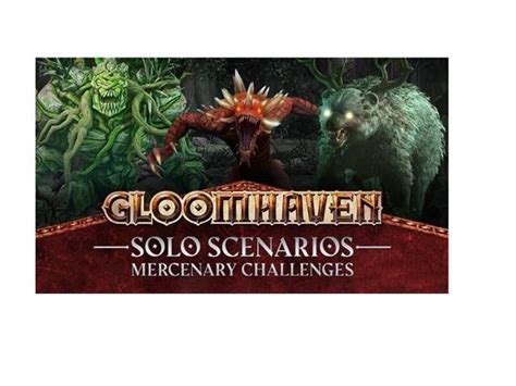 Gloomhaven - Solo Scenarios: Mercenary Challenges - PC [Online Game ...