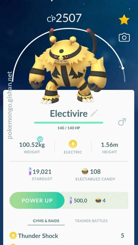 Electivire - Pokemon Go