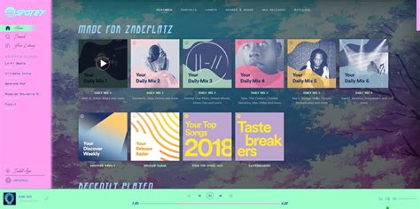 This Spotify theme I made : r/VaporwaveAesthetics