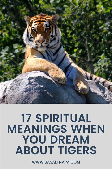 17 Spiritual Meanings When You Dream About Tigers