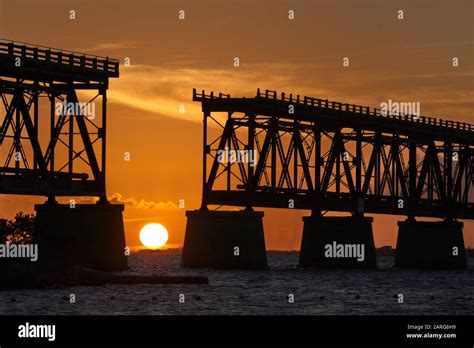 Old Bahia Honda Bridge, Bahia Honda Key, Florida, USA Stock Photo - Alamy