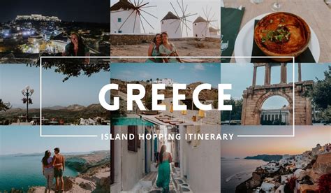 ONLY 10 Day Greece Island Hopping Itinerary You'll Need!