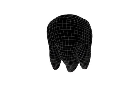 3D model Tooth Emoji v1 001 VR / AR / low-poly | CGTrader