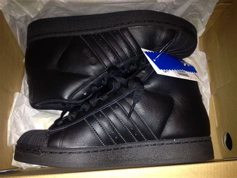 Black Hightop Adidas Shell Toe | Adidas shell toes, Sneaker heels, Flat ...