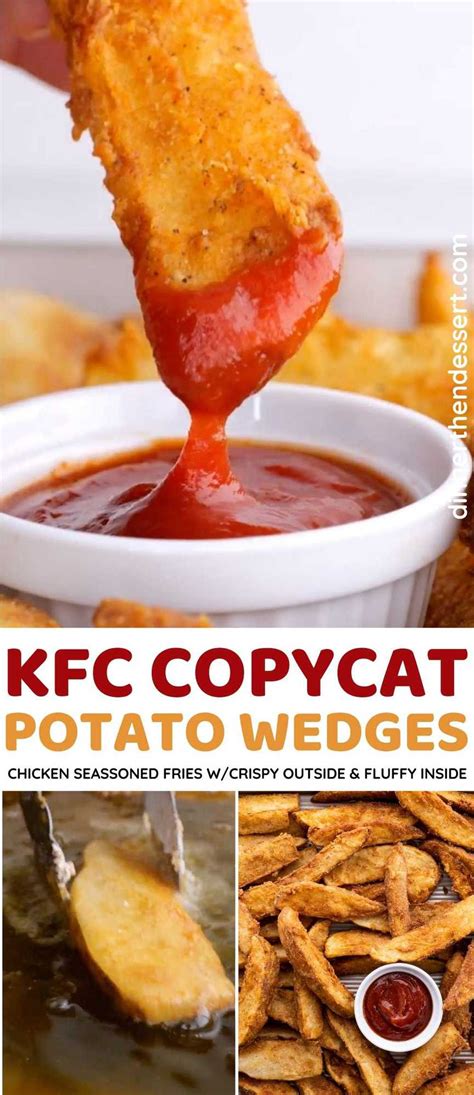 KFC Potato Wedges (Copycat) - Dinner, then Dessert