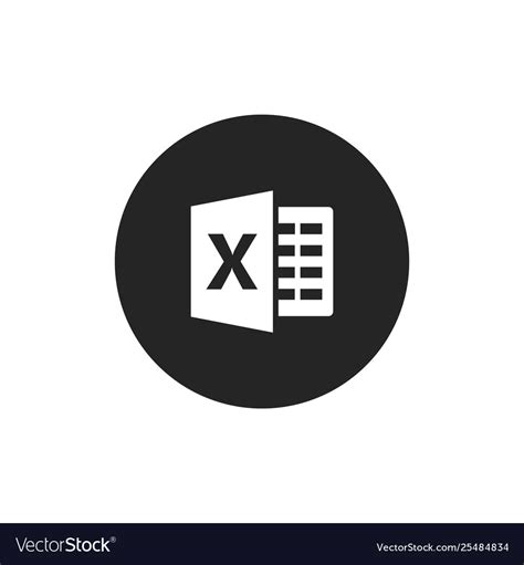 Excel icon Royalty Free Vector Image - VectorStock