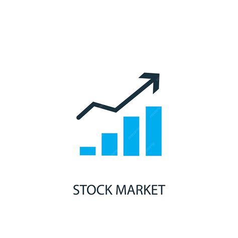 Premium Vector | Stock market icon. Logo element illustration. Stock ...