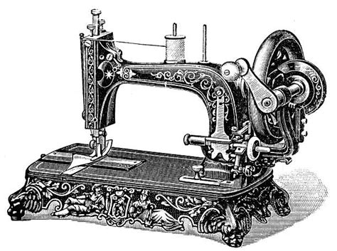 40+ Industrial Revolution Sewing Machine Stock Photos, Pictures ...