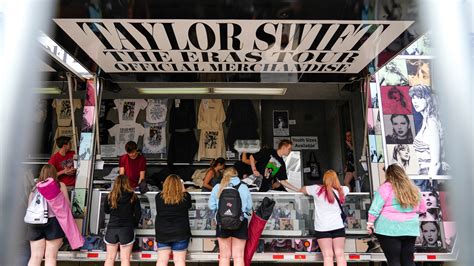 Taylor Swift fans happily endure long waits for Eras tour merch