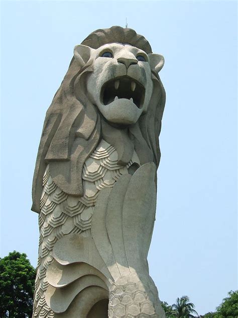 Singapore Lion Statue - soakploaty