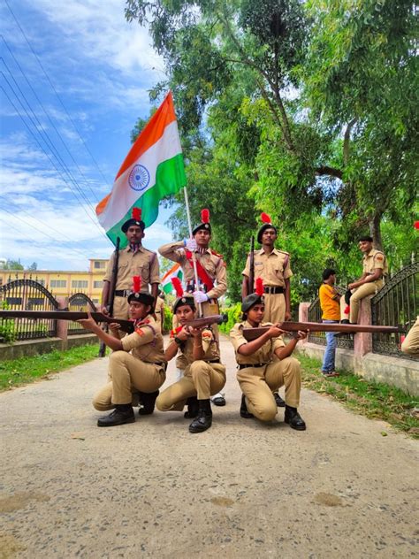 Flag hosting – India NCC