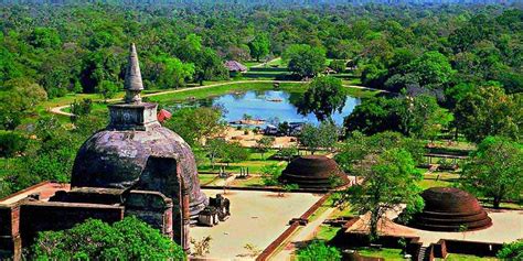 Sacred city of Anuradhapura, Sri Lanka – main sights on the map, photo