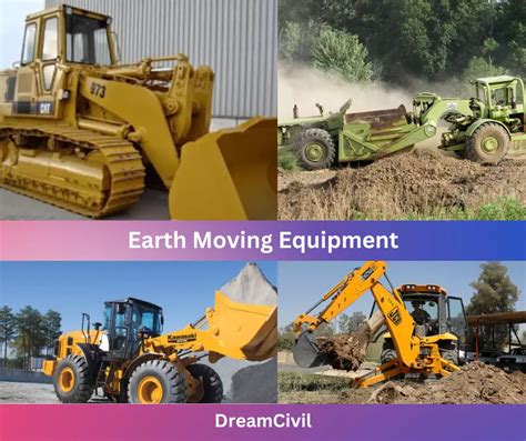 Earth Moving Equipment With Images - Dream Civil