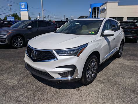 New 2021 Acura RDX SH-AWD with Technology Package in Platinum White ...