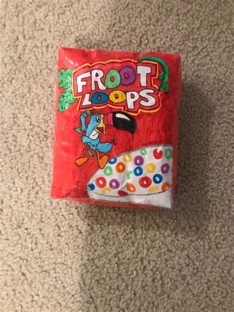 Froot Loops Paper Squishy || CraftyGirlsByAult | Como fazer caixa de ...