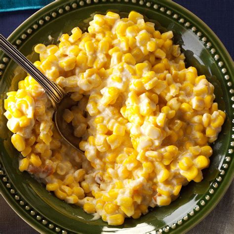 Cheesy Slow-Cooked Corn Recipe | Taste of Home