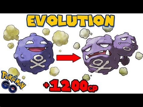 Evolving KOFFING to WEEZING (POKEMON GO EVOLUTION) - YouTube