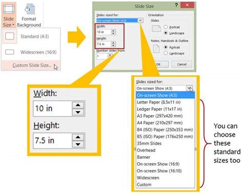 How To Customize PowerPoint Slide Size For Your Design Project