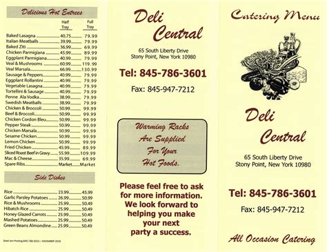 Catering – Deli Central