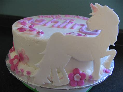 Pink and Teal: Unicorn Birthday Cake!