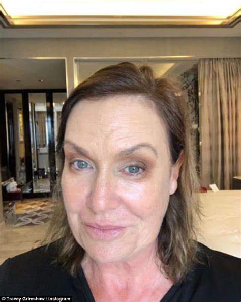 Tracy Grimshaw goes makeup free ahead of Logie Awards | Daily Mail Online