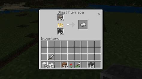 How to make a blast furnace in Minecraft