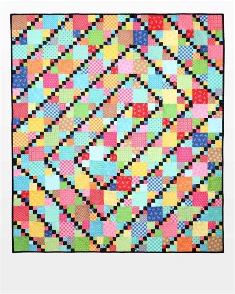 GO! Twists and Turns Quilt Pattern | AccuQuilt.com Baby Quilt Patterns ...