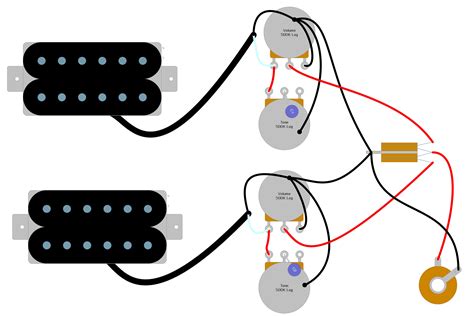 Humbucker Guitar Wiring Diagrams