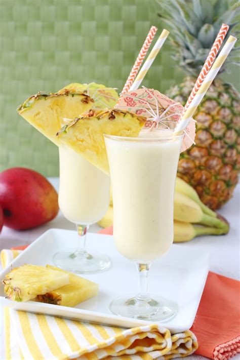 Tropical Fruit Smoothie - Glorious Treats