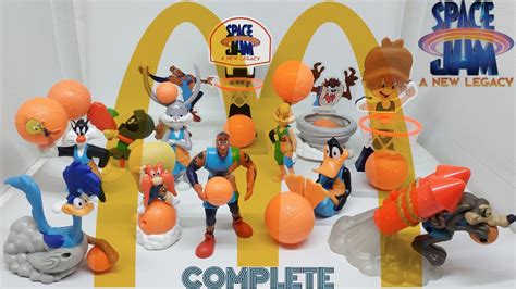 SPACE JAM "A NEW LEGACY" HAPPY MEAL McDonald'S COMPLETE!! - YouTube