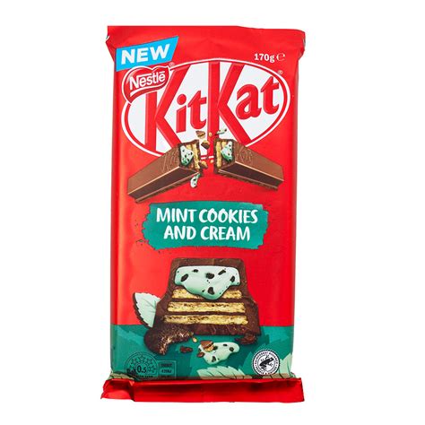 Kit Kat Mint Cookies and Cream (Aus) - 170g | Candy Funhouse – Candy ...