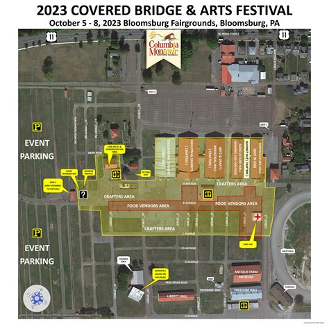 Map Of Covered Bridge Festival 2024 Usa - Emelda Shayna