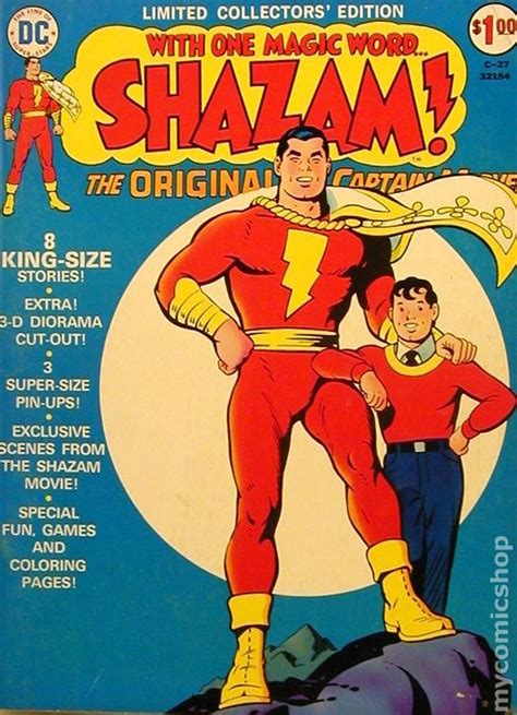 Shazam (1973) DC Treasury Edition comic books