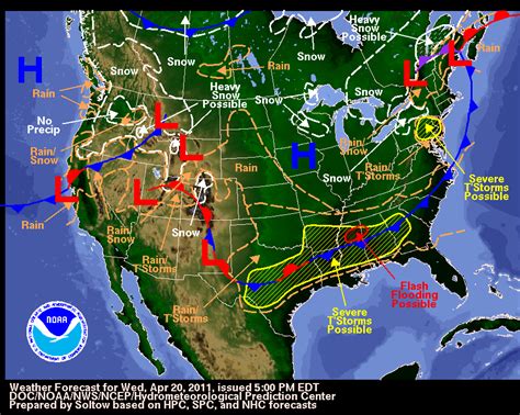 Understanding The Dynamics Of The US Weather: A Guide To Weather Front ...