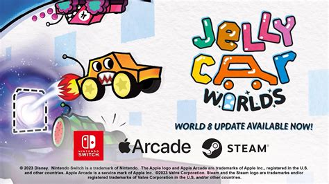 JellyCar Worlds update adds World 8