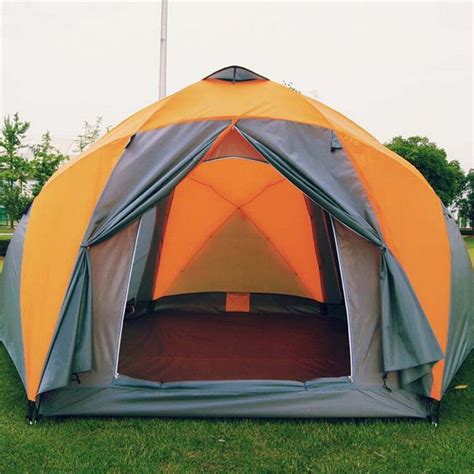 Nice Large High Quality Automatic Hexagonal 8-10 Person Outdoor Family ...