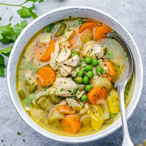 Leftover Turkey Soup Recipe - Healthy Fitness Meals